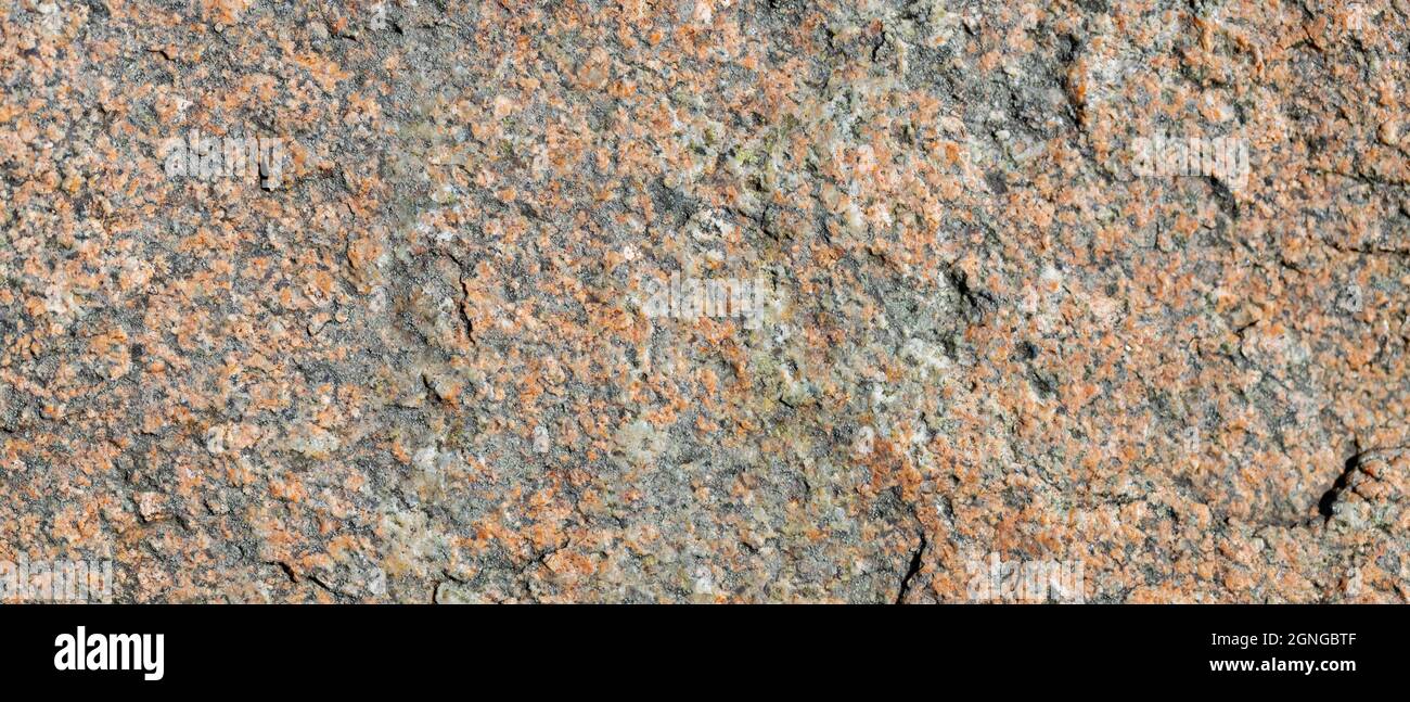 Granito pietra superficie texture. Trama di pietra granita ruvida superficie sfondo. Sfondo astratto da materiale naturale Foto Stock