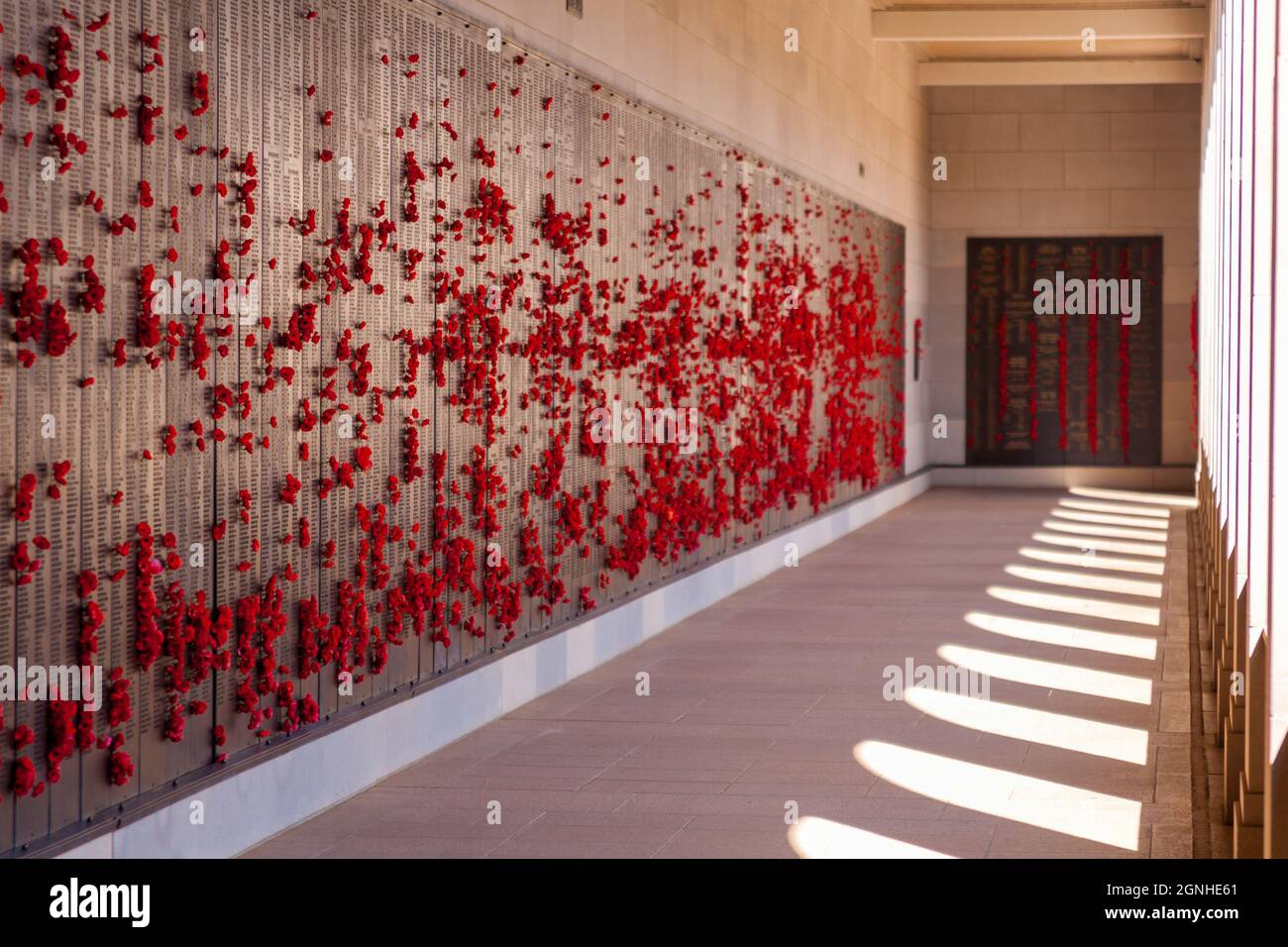 L'Australian War Memorial è il monumento nazionale dell'Australia ai membri delle sue forze armate e alle organizzazioni di supporto che sono morte o hanno partecipato Foto Stock