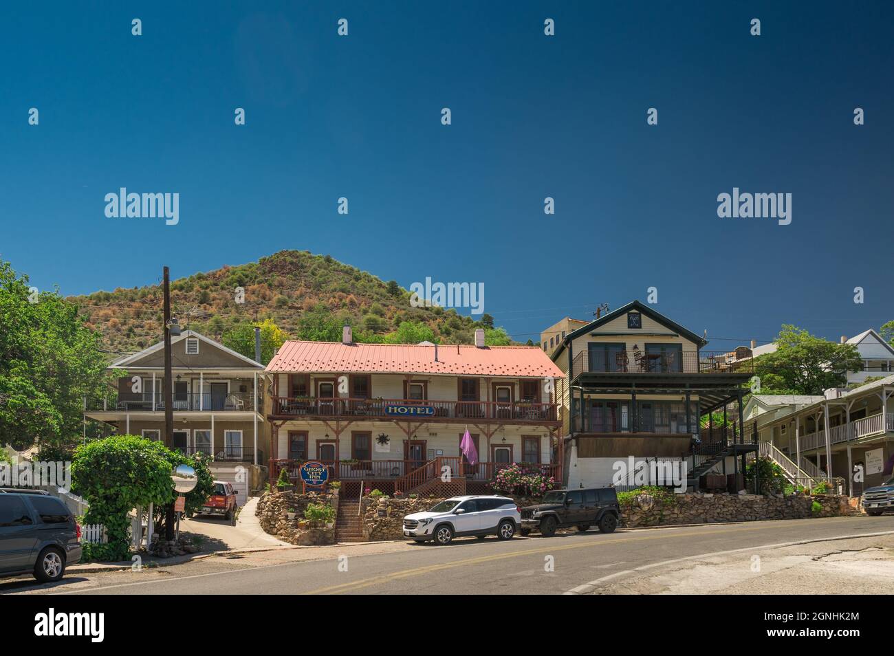 Ghost City Inn Bed and Breakfast a Jerome, Arizona Foto Stock