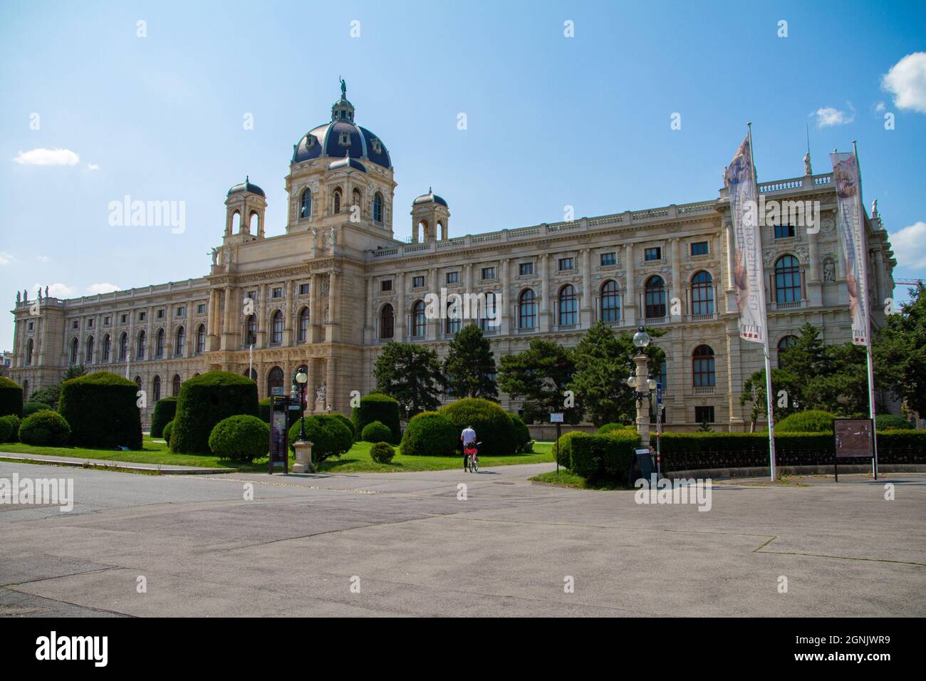 Vienna, Austria, 23 luglio 2021. Il Museo di Storia dell'Arte di Vienna, Austria, è un museo d'arte considerato uno dei più importanti antichi del mondo Foto Stock