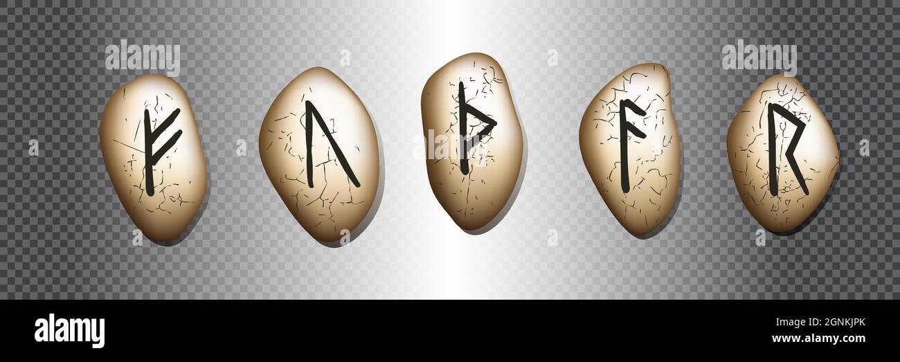 Rune - Carte Oracle Con Simboli Antichi E Significati - Mazzo Di 24 Carte Illustrate In Scatola Busta, Carta 350g