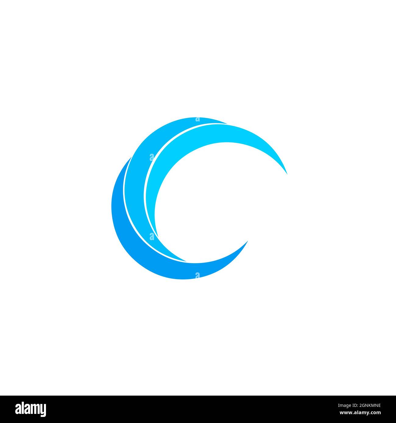 Design astratto del logo Budiness. Illustrazione Vettoriale