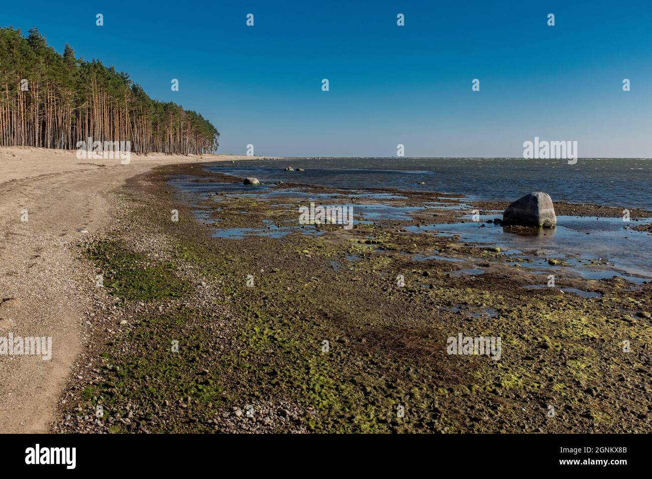 Isola di Kihnu, Mar Baltico, Estonia Foto Stock