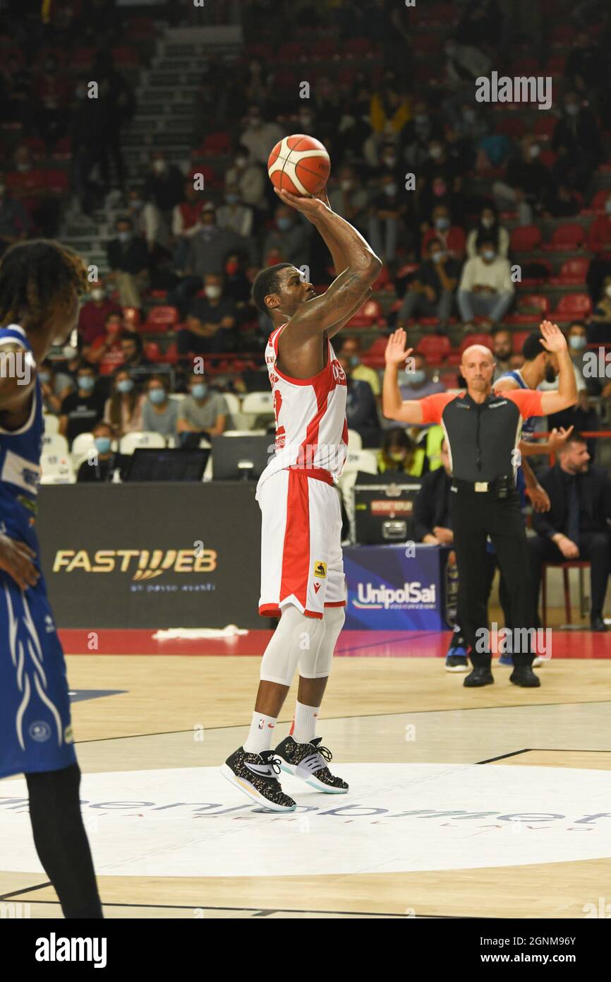 22 Jalen Jones OpenJobMetis Varese OpenJobMetis Varese vs Germani Brescia Championship First day LBA Italy 2020/21 September 26, 2021 Enerxenia Arena Varese. Foto Stock