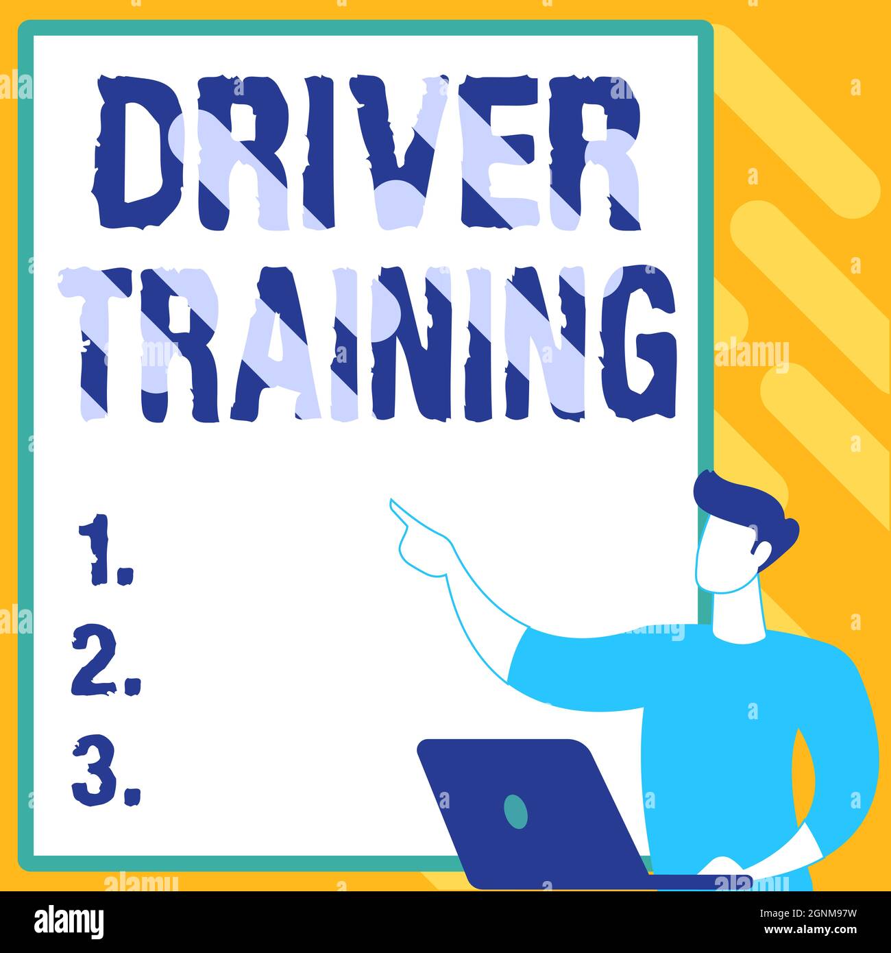 Testo che mostra Inspiration driver Training. Business showcase corso di studio che insegna come guidare un veicolo creazione di nuovo computerizzato archiviazione Foto Stock