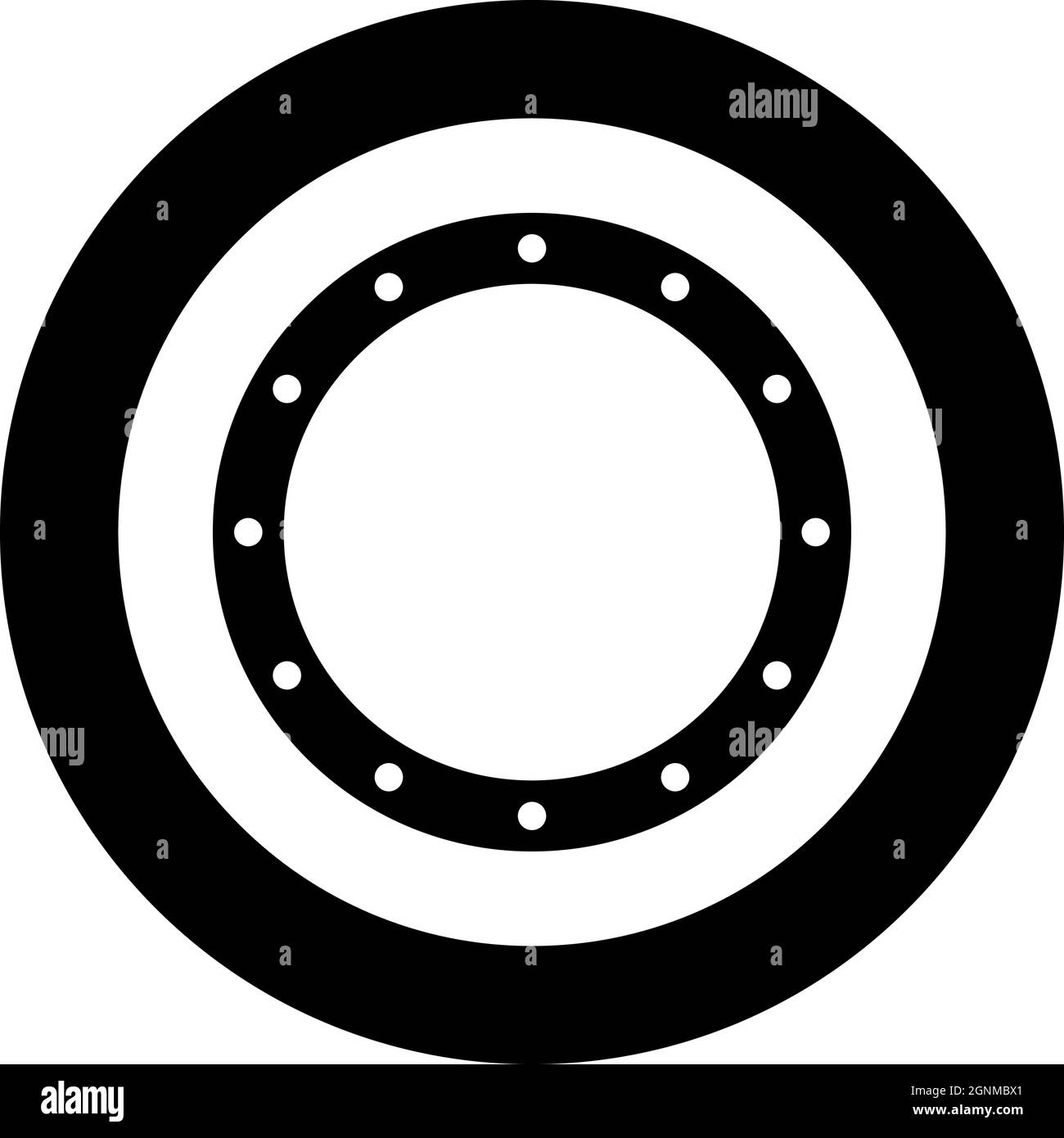 Guarnizione in gomma con fori guarnizione guarnizione guarnizione tenuta  anello toroidale icona Reten in cerchio circolare colore nero illustrazione  vettoriale stile solido immagine semplice Immagine e Vettoriale - Alamy