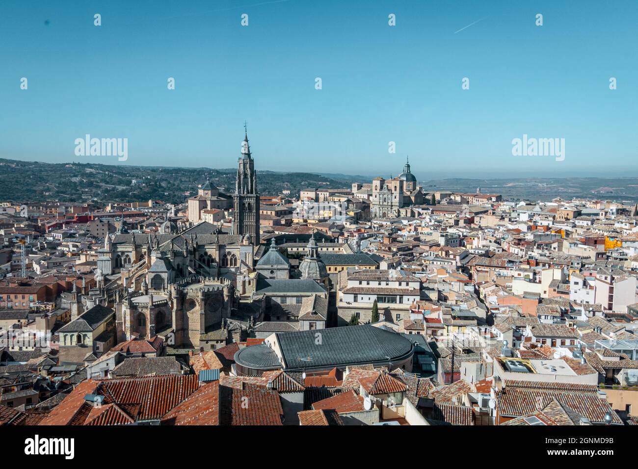 Vista sulla città di Toledo. Spagna Foto Stock