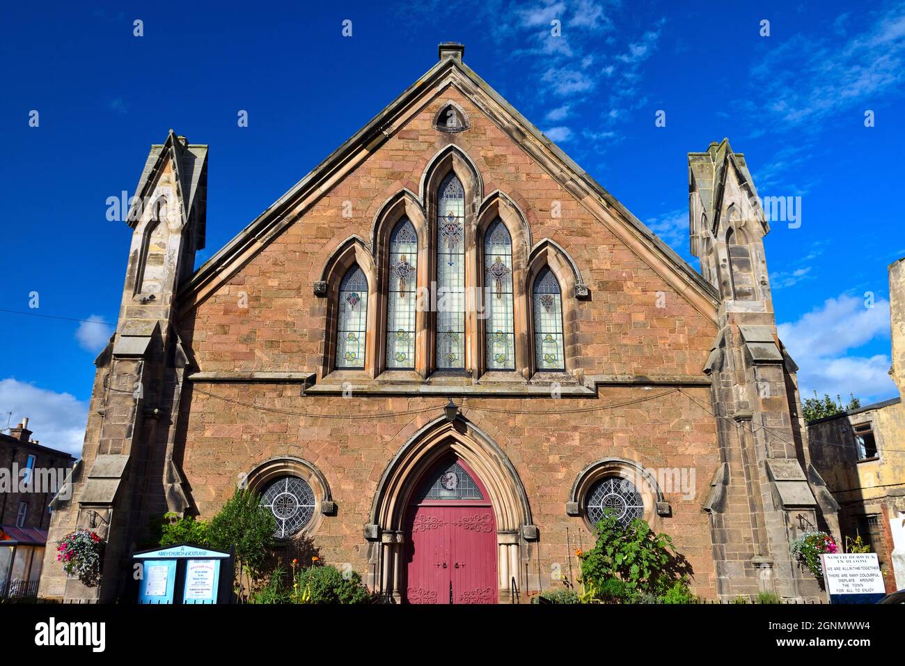 Vista di North Berwick Foto Stock
