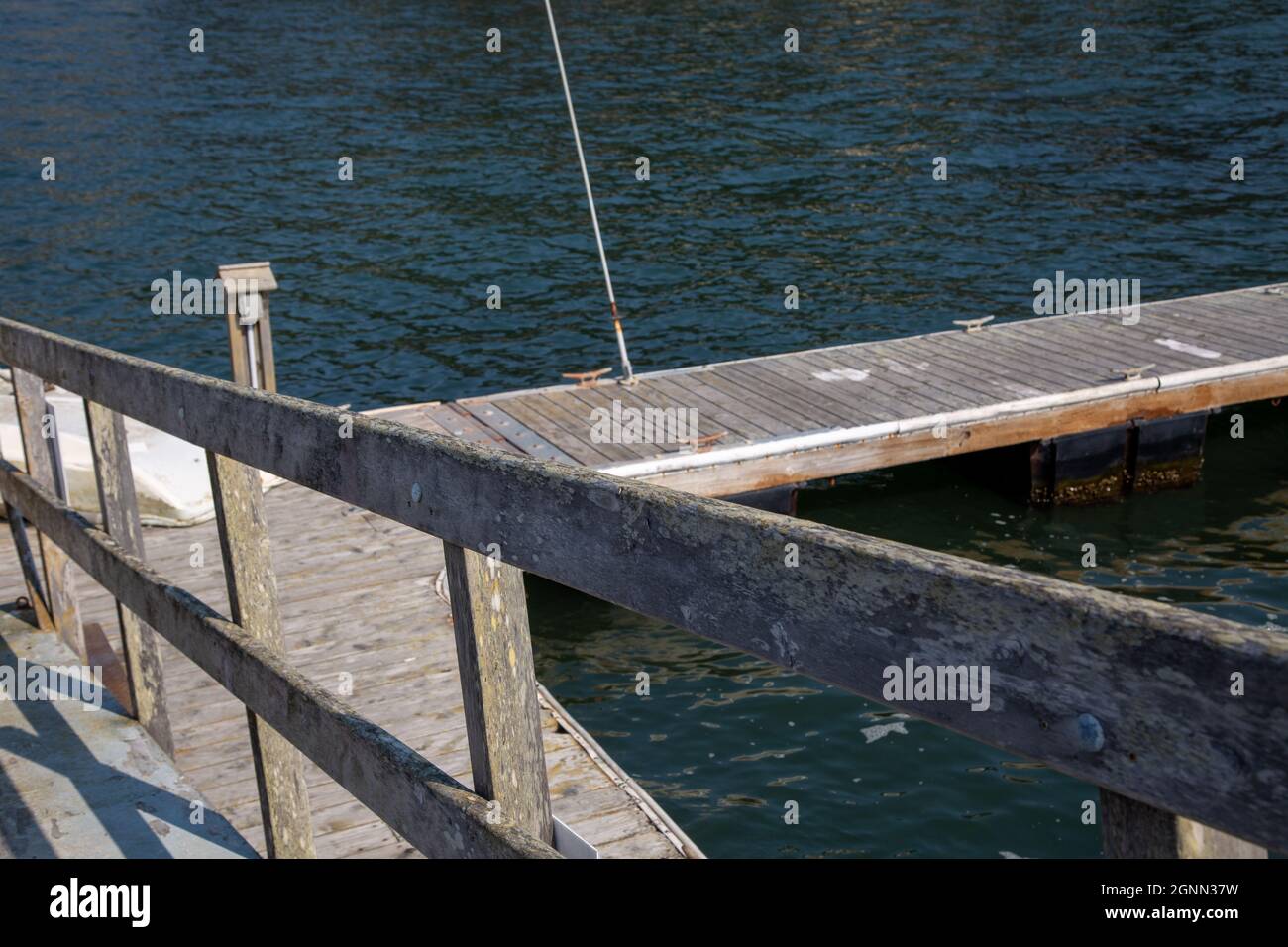 Lago sulla baia di Tomales a Marshall, California Foto Stock