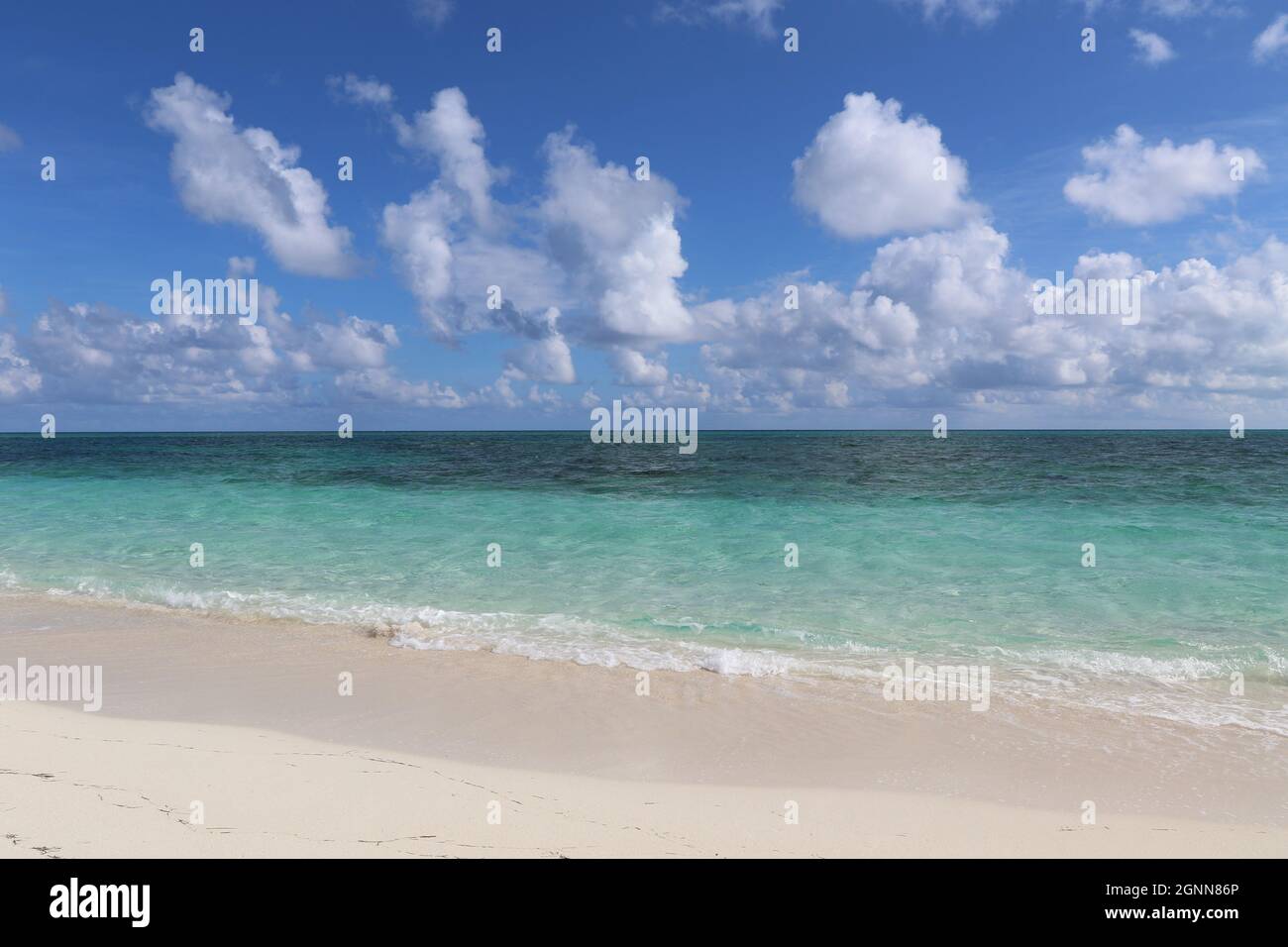 Turtle Cove Beach, Providenciales, Turks e Caicos Islands Foto Stock