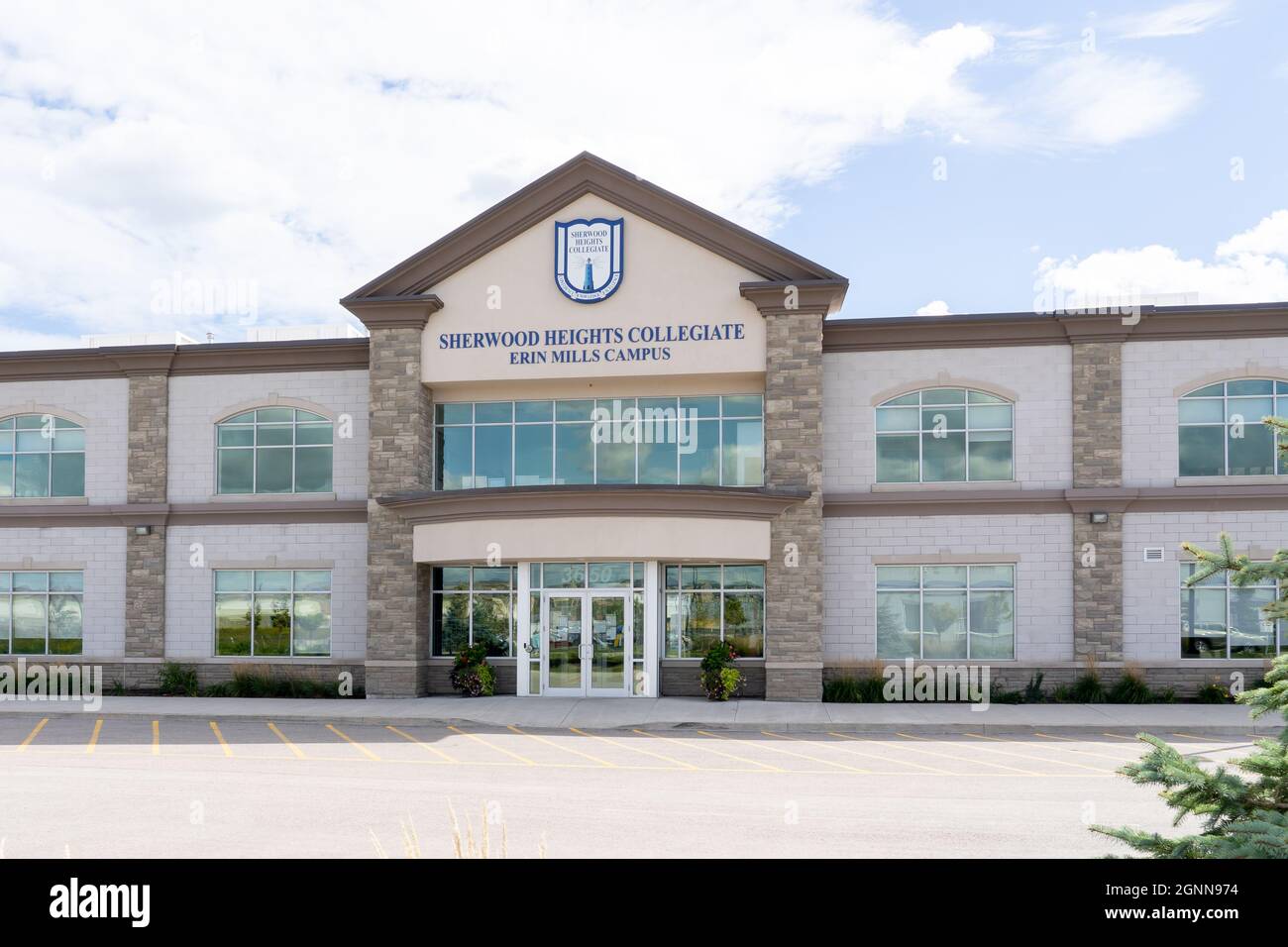 Mississauga, ON, Canada - 26 settembre 2021: Sherwood Heights School Erin Mills Campus a Mississauga, ON, Canada. Foto Stock