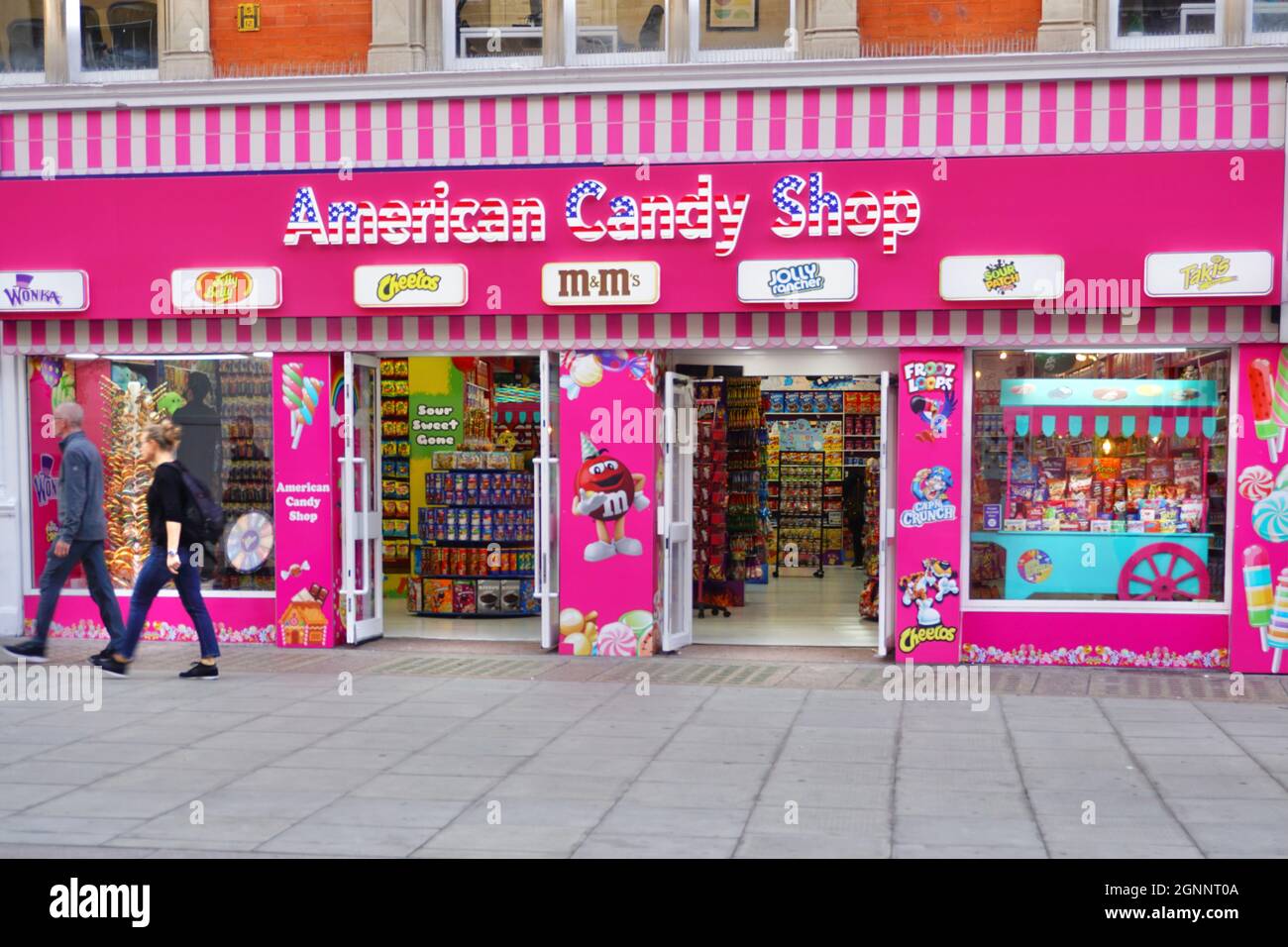 American Candy Shop su Oxford Street, Londra, Regno Unito Foto stock - Alamy