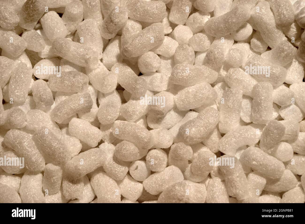 Materiale di imballaggio, trucioli Foto Stock