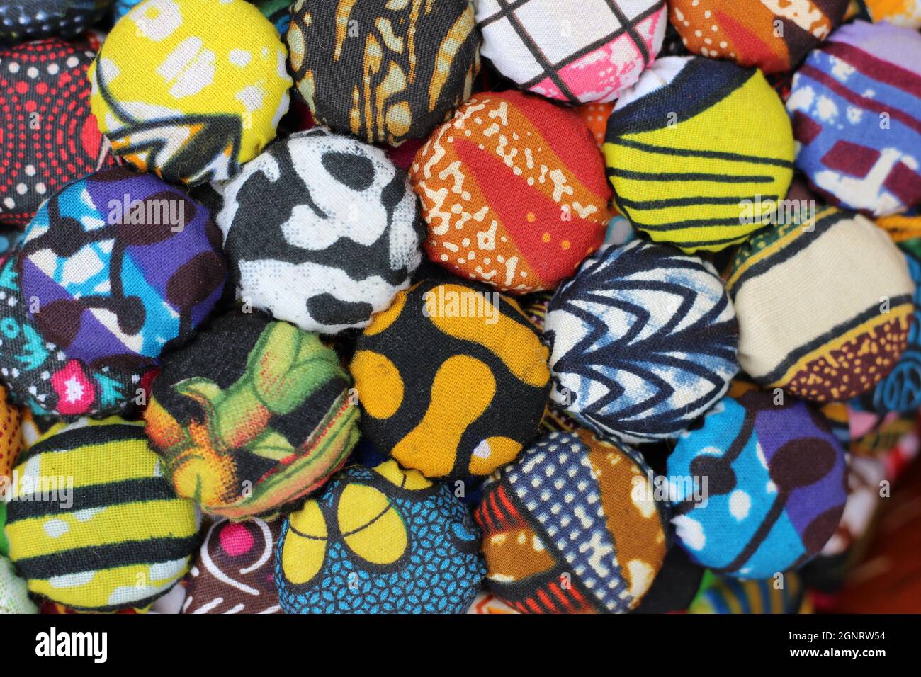 Cestino tradizionale africano del Ruanda Foto Stock