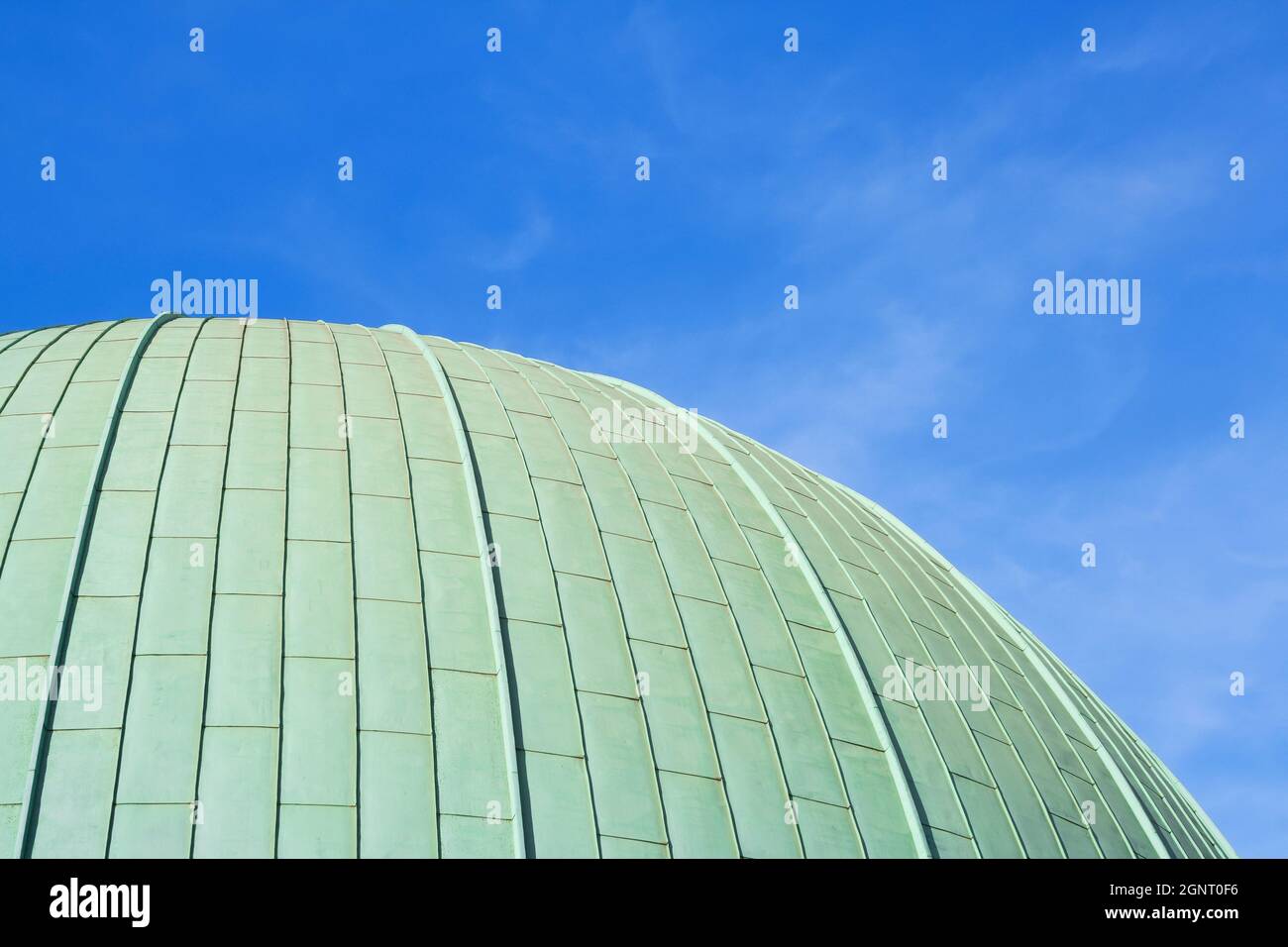 Immagine ravvicinata della cupola di Madame Tussauds, il famoso museo delle cere di Londra Foto Stock