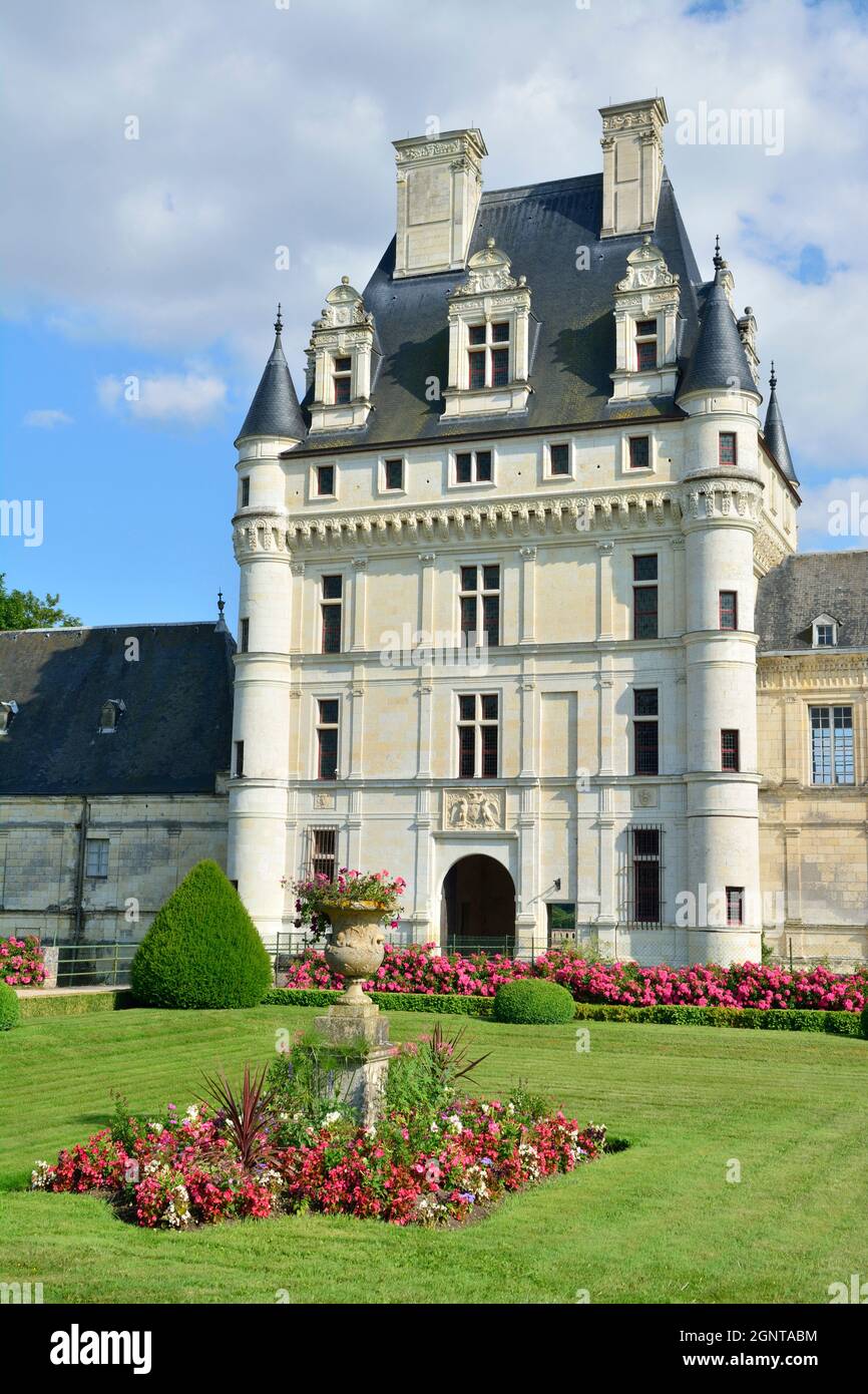 Francia, Indre (36), le Berry, Châteaux de la Loire, Château de Valenciay // Francia, Indre, Berry, Loire Castles, Chateau de Valencay Foto Stock