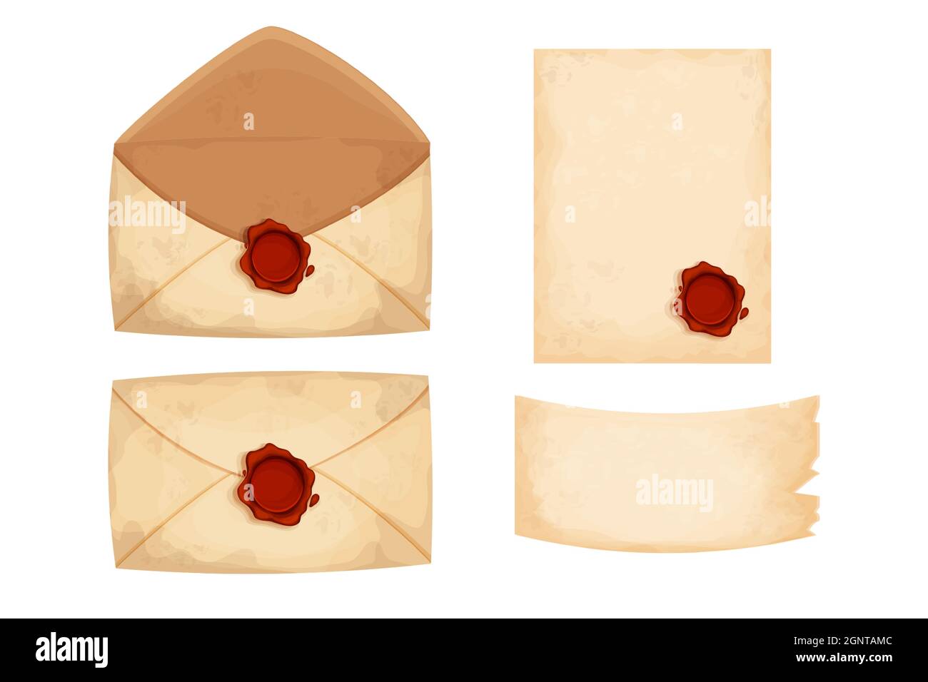 Set Scrittura Vintage - 16 Carte Lettera + 10 Buste + 10 Sigilli Ceralacca Adesivi (Marrone) - Foto 9