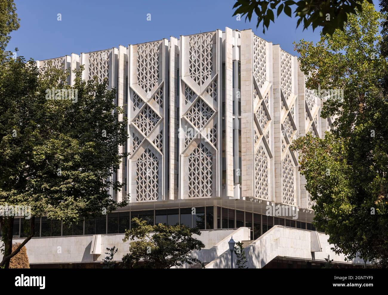 Il Museo di Stato di Storia di Uzbekistan, Tashkent, Uzbekistan Foto Stock