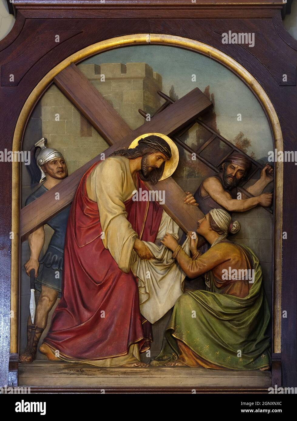 La Veronica Asciuga Il Volto Di Gesù Vangelo