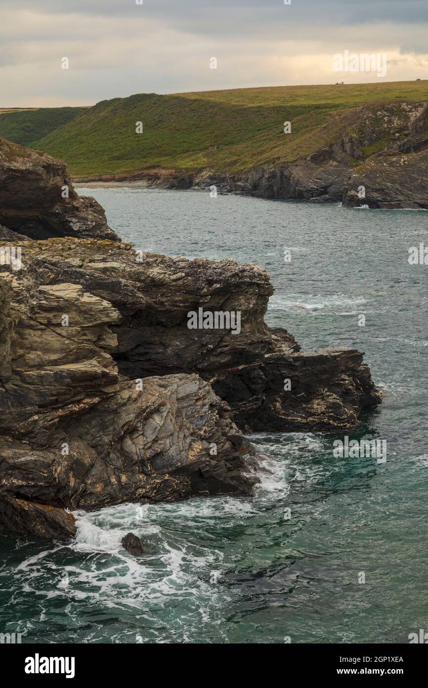 Porth Mear Nord Cornovaglia Foto Stock