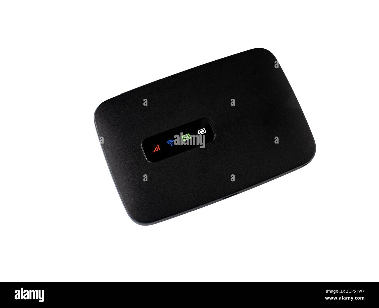 Modem Internet WiFi portatile o tascabile isolato su sfondo bianco Foto  stock - Alamy