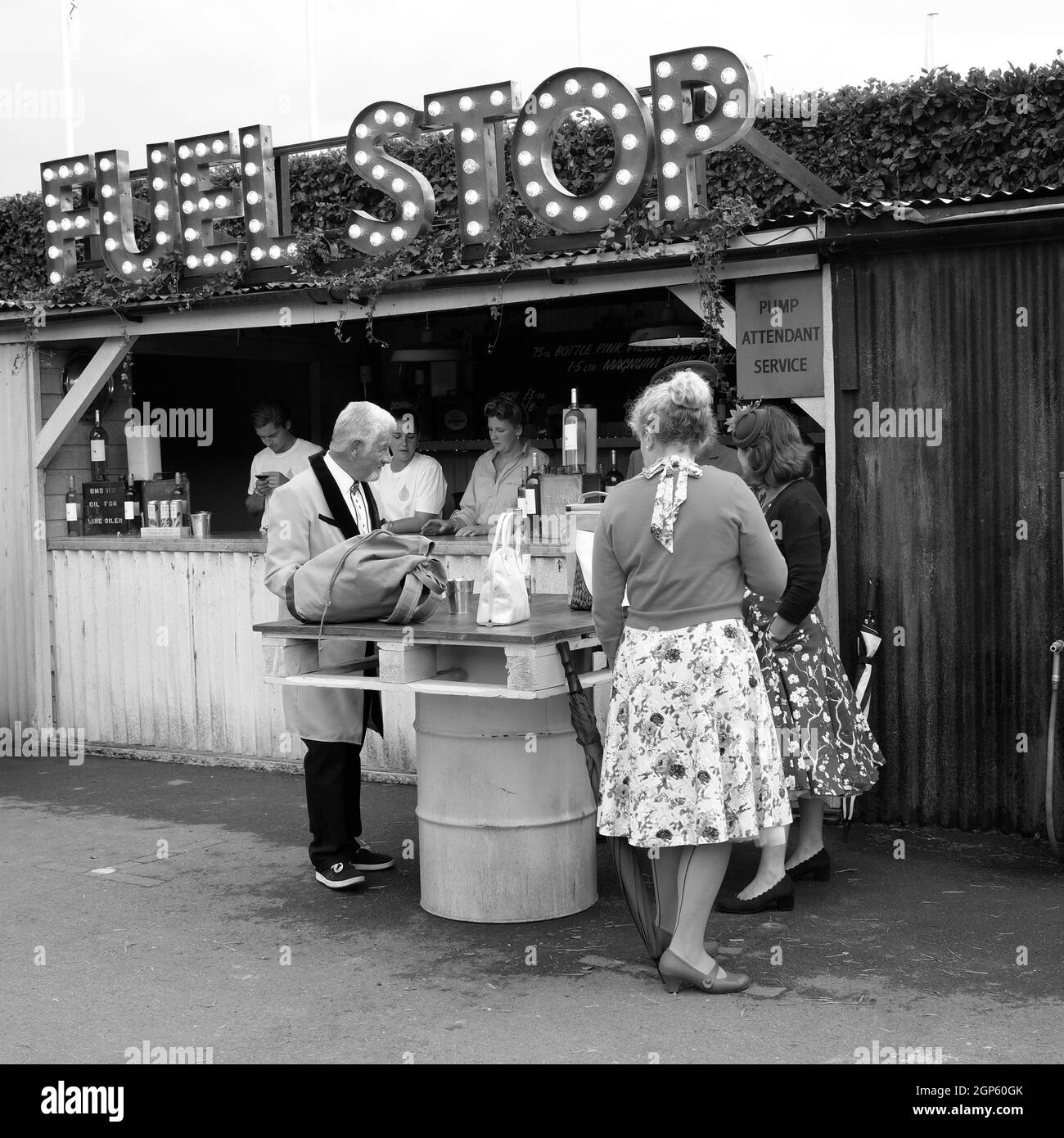 Settembre 2021 - Goodwood Revival gara Foto Stock