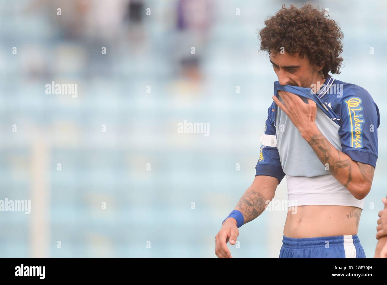 Florianópolis (SC), 28/09/2021 - Futebol / Campeonato Brasileiro - Partida entro Avaí X Londrina válida pela 27ª rodada da Série B do Campeonato Brasi Foto Stock