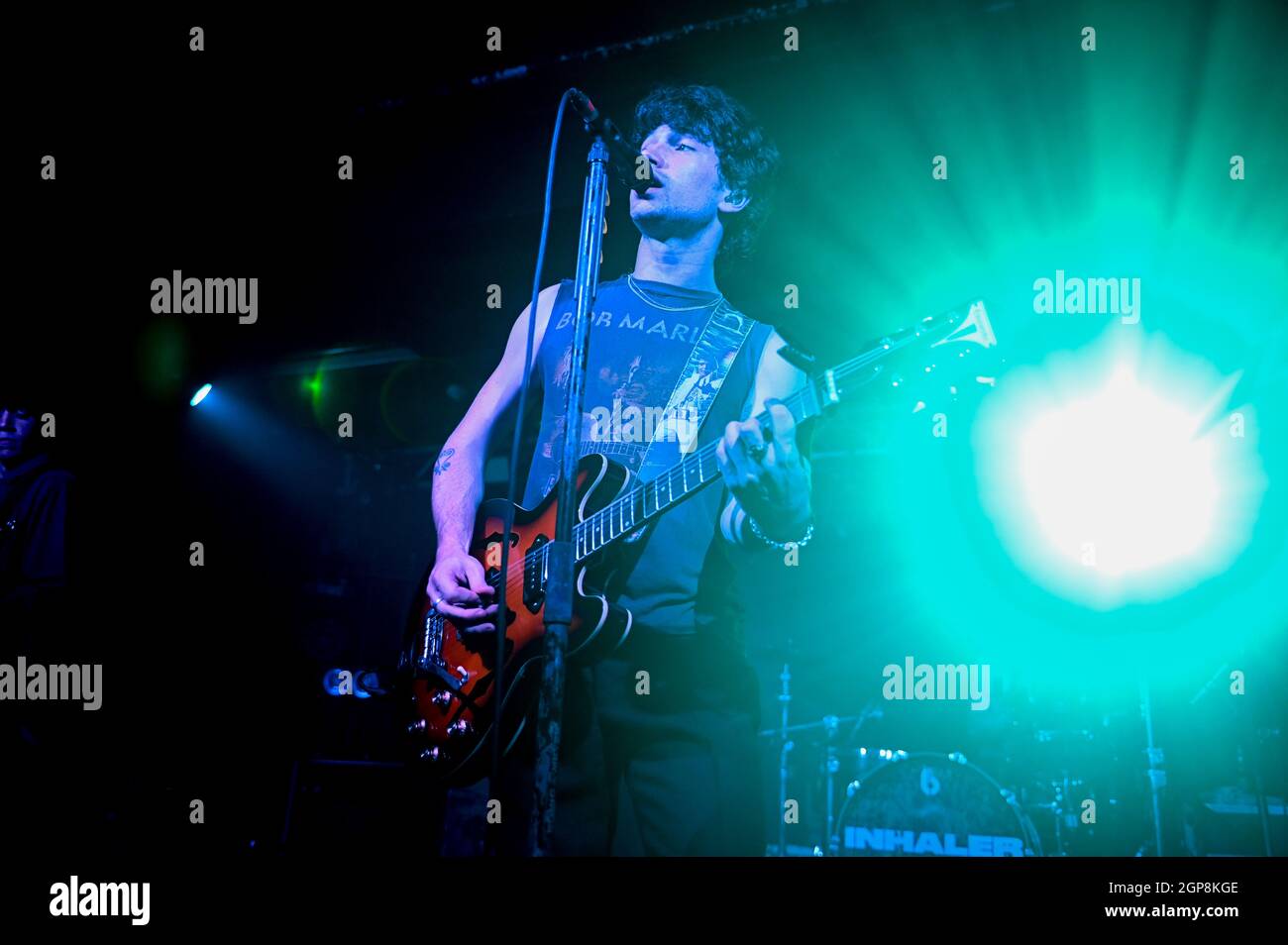 Inalatore che si esibisce al Foundry , Sheffield , UK , 28.09.2021 Foto Stock