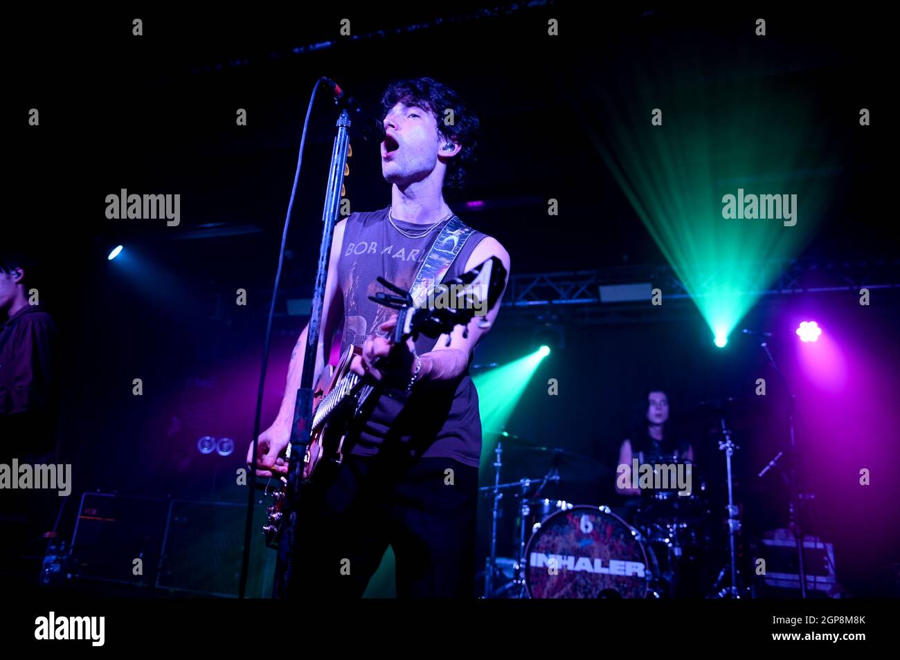 Inalatore che si esibisce al Foundry , Sheffield , UK , 28.09.2021 Foto Stock