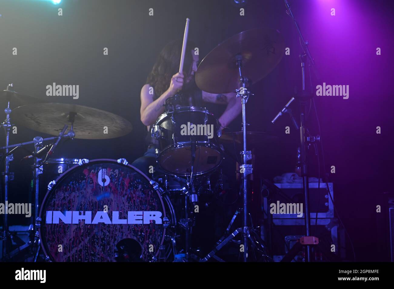 Inalatore che si esibisce al Foundry , Sheffield , UK , 28.09.2021 Foto Stock
