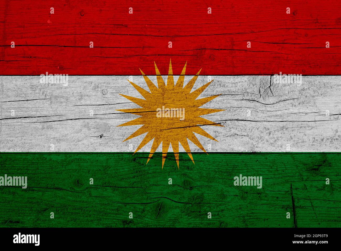 Kurdistan Banner curda bandiere bandiere 30x45cm 