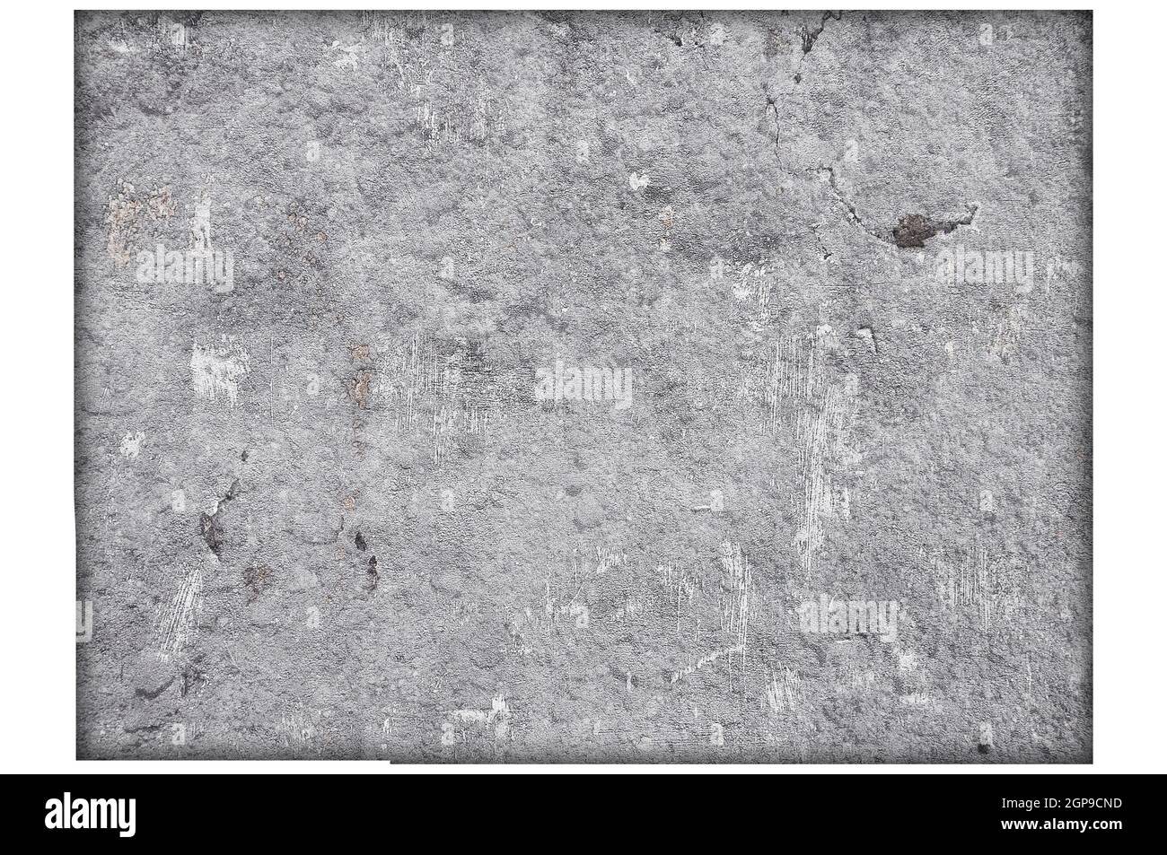 Mappa del Colorado su cemento intemperie Foto Stock