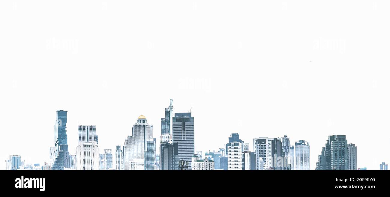 Maggio 2020 Bangkok Thailandia Bangkok - il panorama della città degli affari Skyscraper Center. Foto Stock