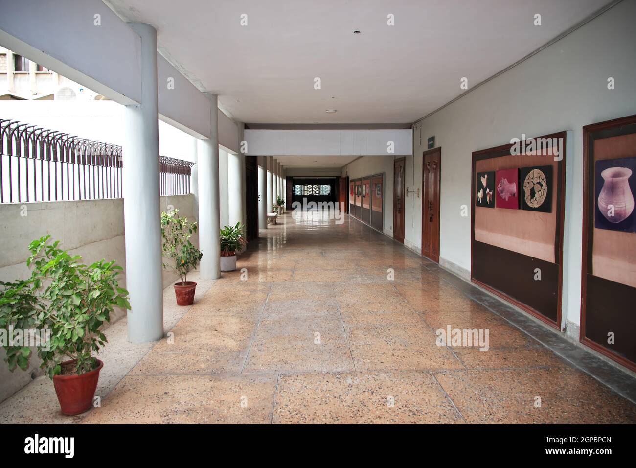 Il museo d'arte nazionale a Karachi, Pakistan Foto Stock