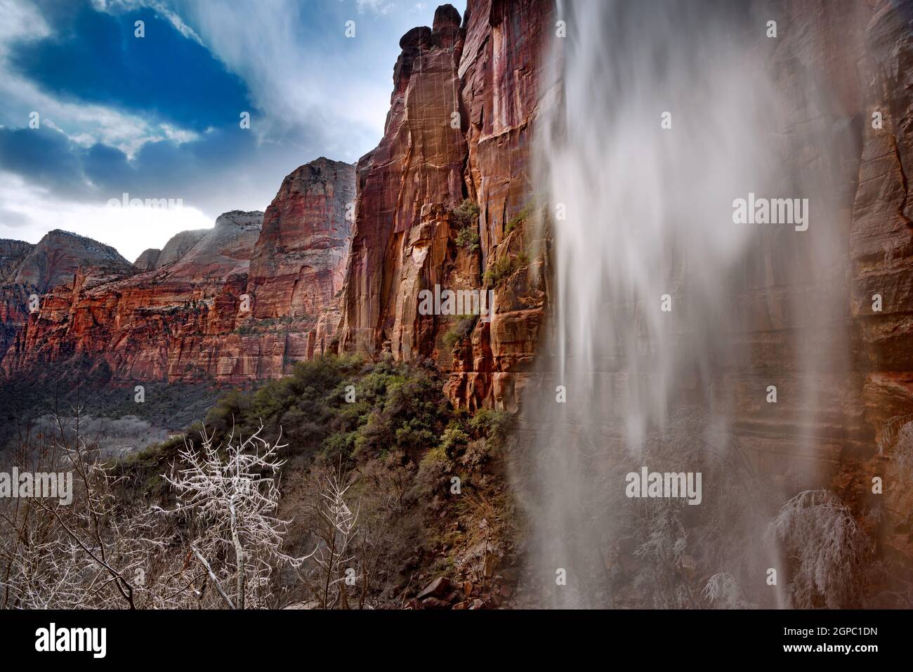 Piangendo Rock, Sion Foto Stock