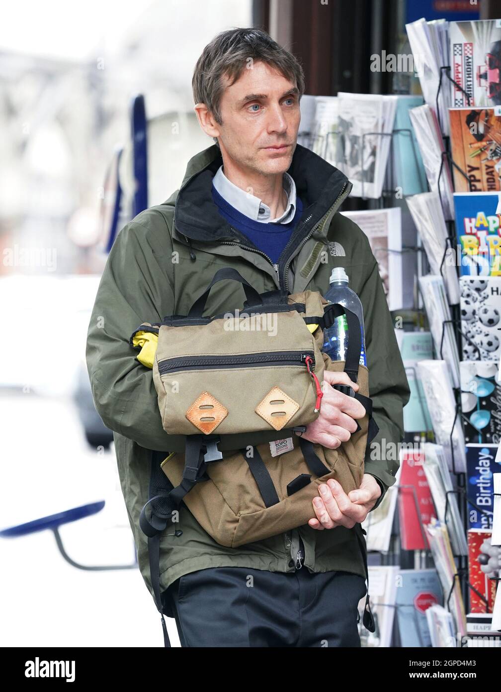 Foto della lima datata 17/5/2021 di Jeremy Stansfield che è in attesa della decisione del giudice dopo che è stato coinvolto in una lotta di danni di High Court con la BBC dopo essere stato ferito mentre giocava il ruolo di un "manichino di prova di crash" durante un programma di scienza. La signora Justice Yip ha sentito come il presentatore televisivo è stato ferito durante l'esecuzione di 'crash test' in un 'rig' appositamente progettato durante il programma BBC Bang Goes the Theory nel febbraio 2013. La signora Justice Yip ha supervisionato un processo presso la High Court di Londra all'inizio di quest'anno e dovrebbe pronunciarsi mercoledì. Data di emissione: Mercoledì 29 settembre 2021 Foto Stock