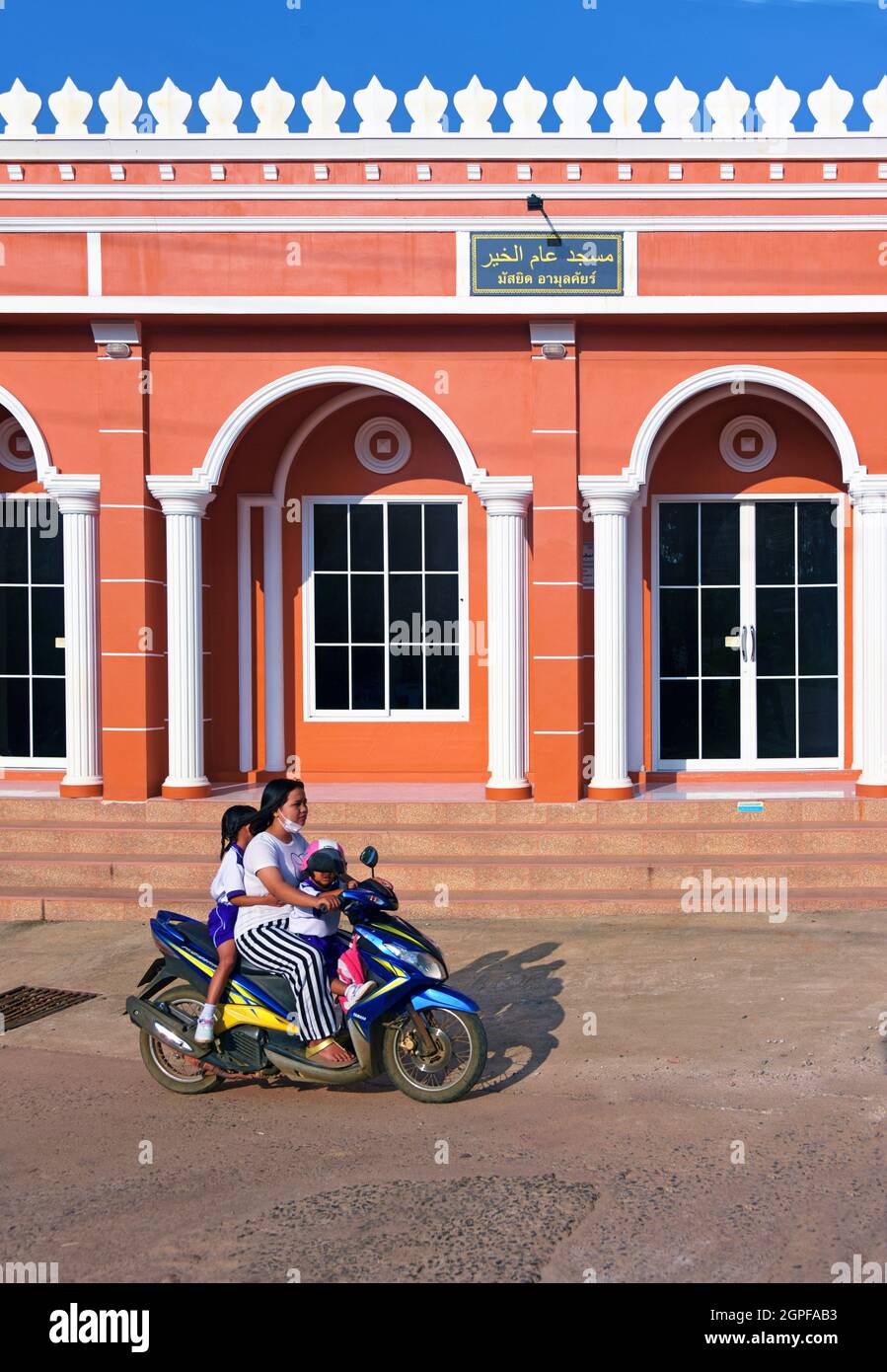THAILANDIA, ISOLA DI KHO YOA NOI, MARE DELLE ANDAMANE A EST DI PHUKET, POPOLAZIONE MUSULMANA Foto Stock