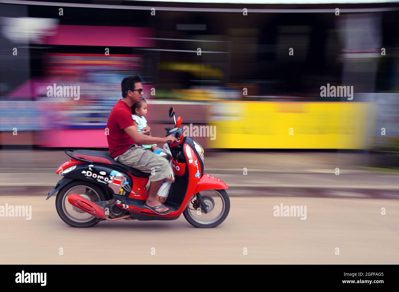 THAILANDIA, ISOLA DI KHO YOA NOI, MARE DELLE ANDAMANE A EST DI PHUKET Foto Stock