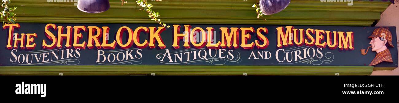 GRAN BRETAGNA, LONDRA, MUSEO SHERLOCK HOLMES A LONDRA Foto Stock