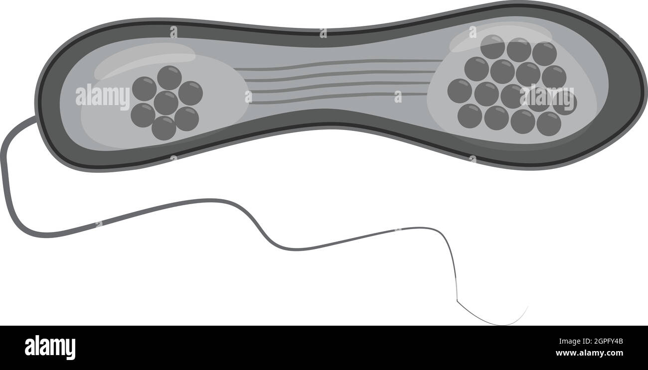 Icona Infusorium, grigio in stile monocromatico Illustrazione Vettoriale