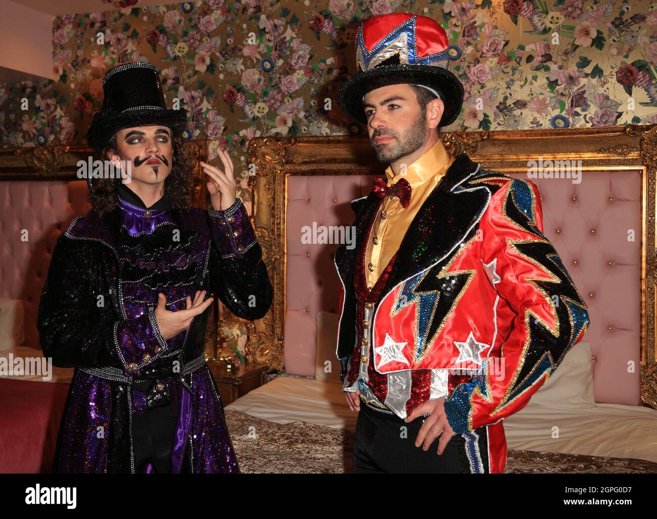Hollyoaks David Tagg per apparire in pantomime a St Helens Foto Stock