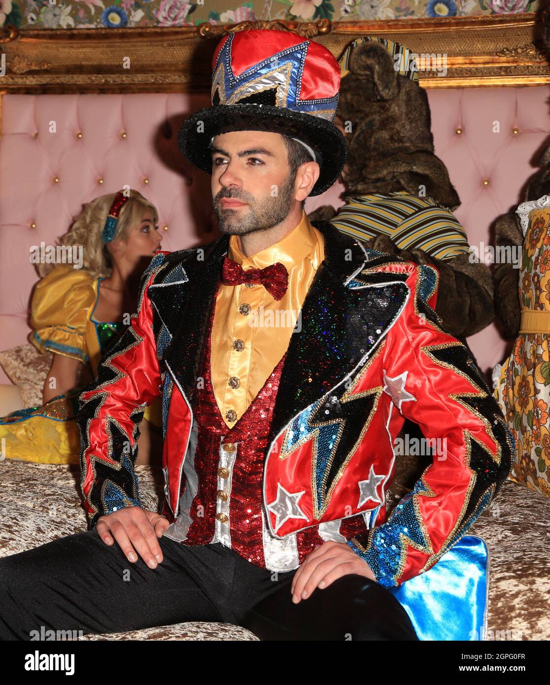 Hollyoaks David Tagg per apparire in pantomime a St Helens Foto Stock
