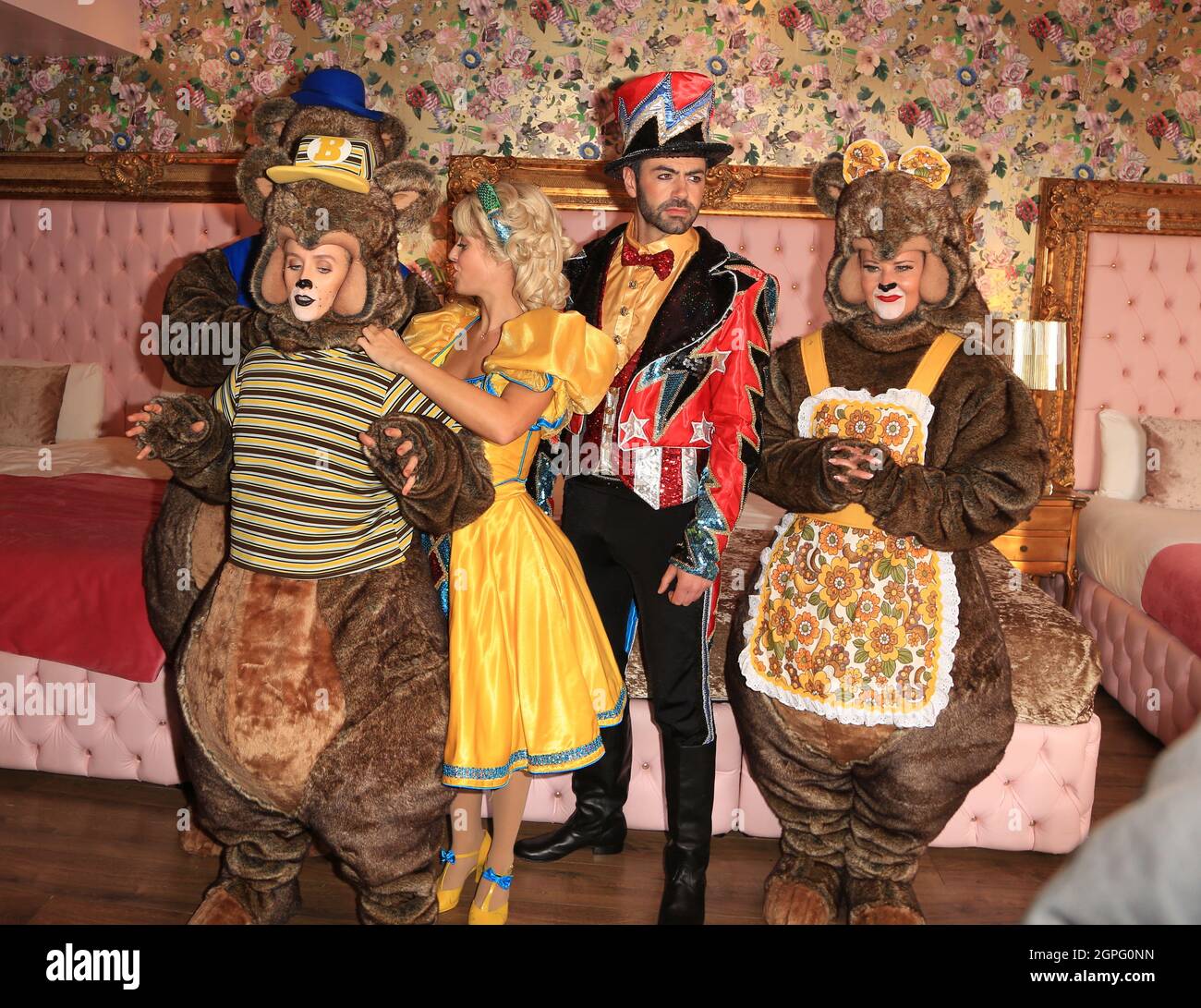 Hollyoaks David Tagg per apparire in pantomime a St Helens Foto Stock