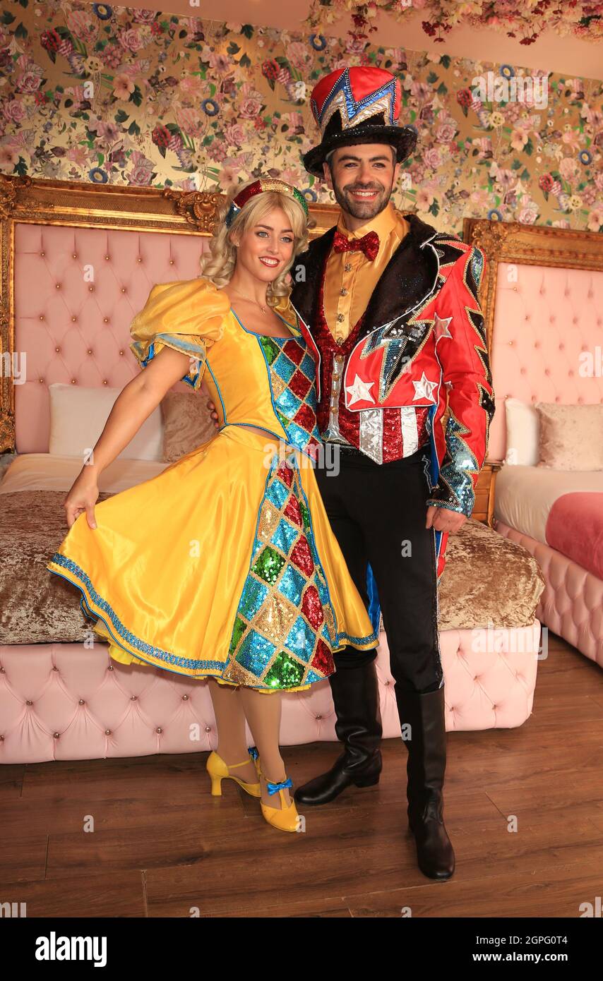 Hollyoaks David Tagg per apparire in pantomime a St Helens Foto Stock