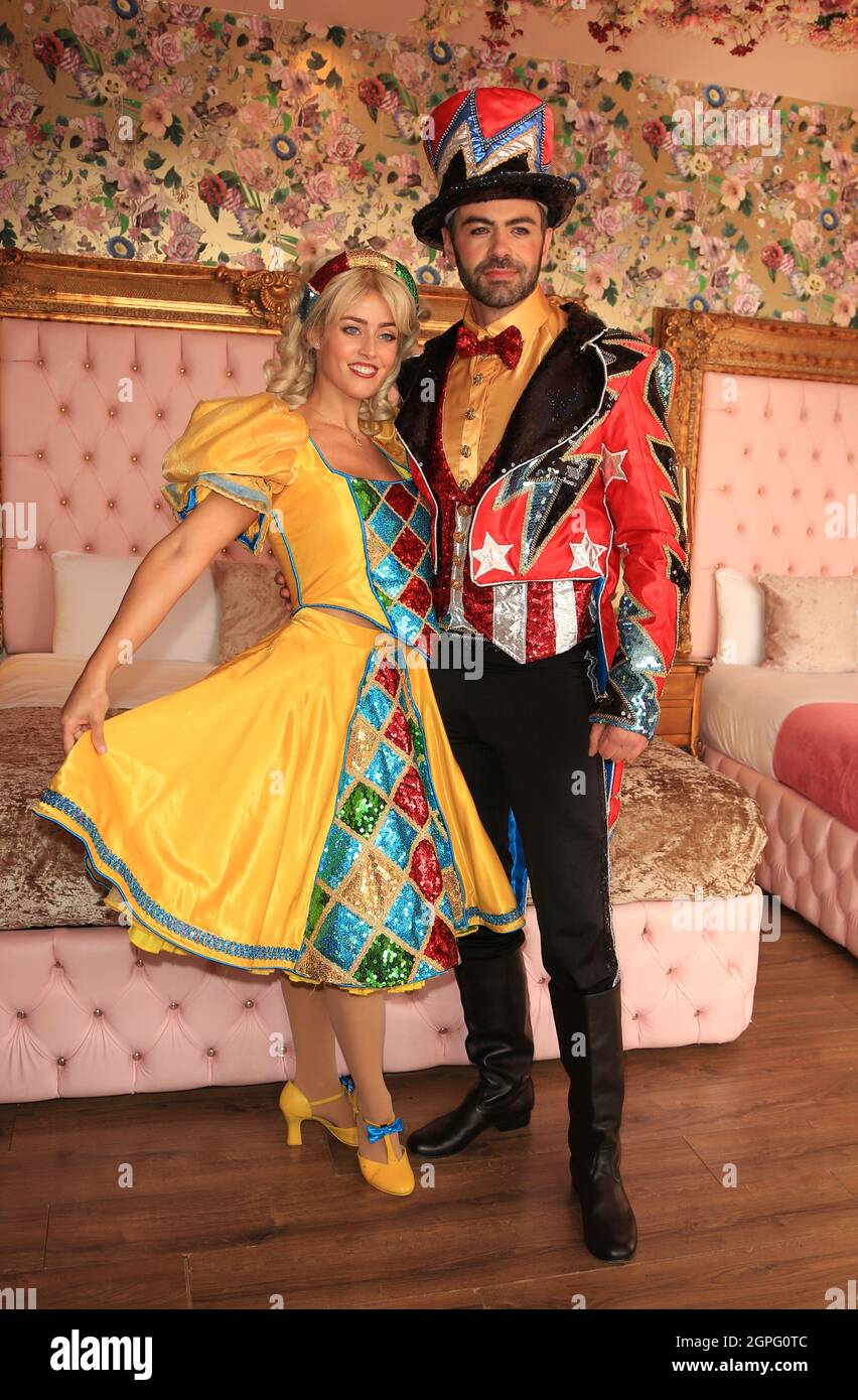 Hollyoaks David Tagg per apparire in pantomime a St Helens Foto Stock