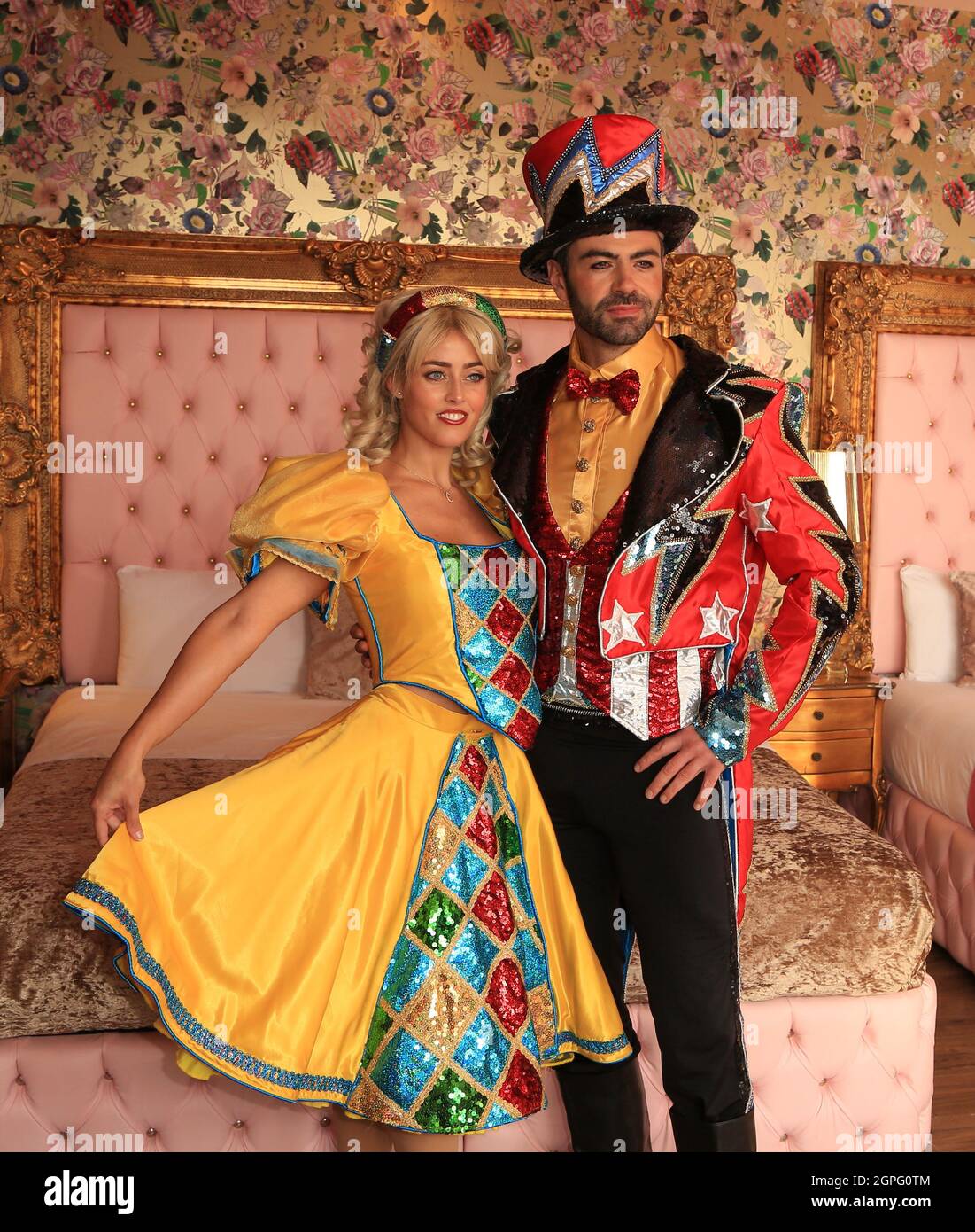 Hollyoaks David Tagg per apparire in pantomime a St Helens Foto Stock