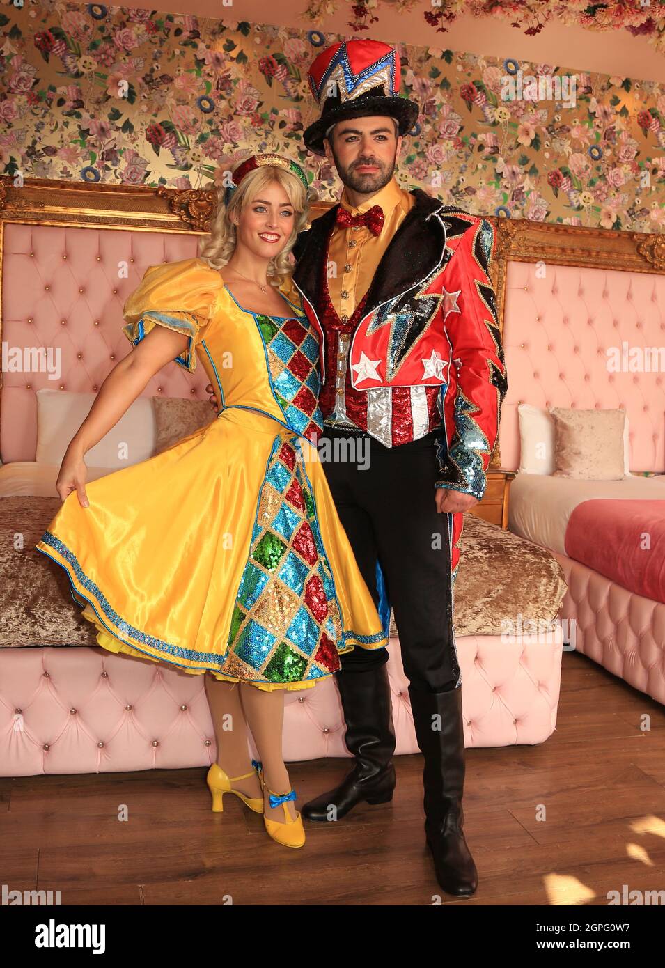 Hollyoaks David Tagg per apparire in pantomime a St Helens Foto Stock