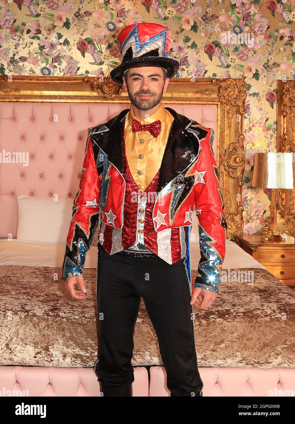 Hollyoaks David Tagg per apparire in pantomime a St Helens Foto Stock