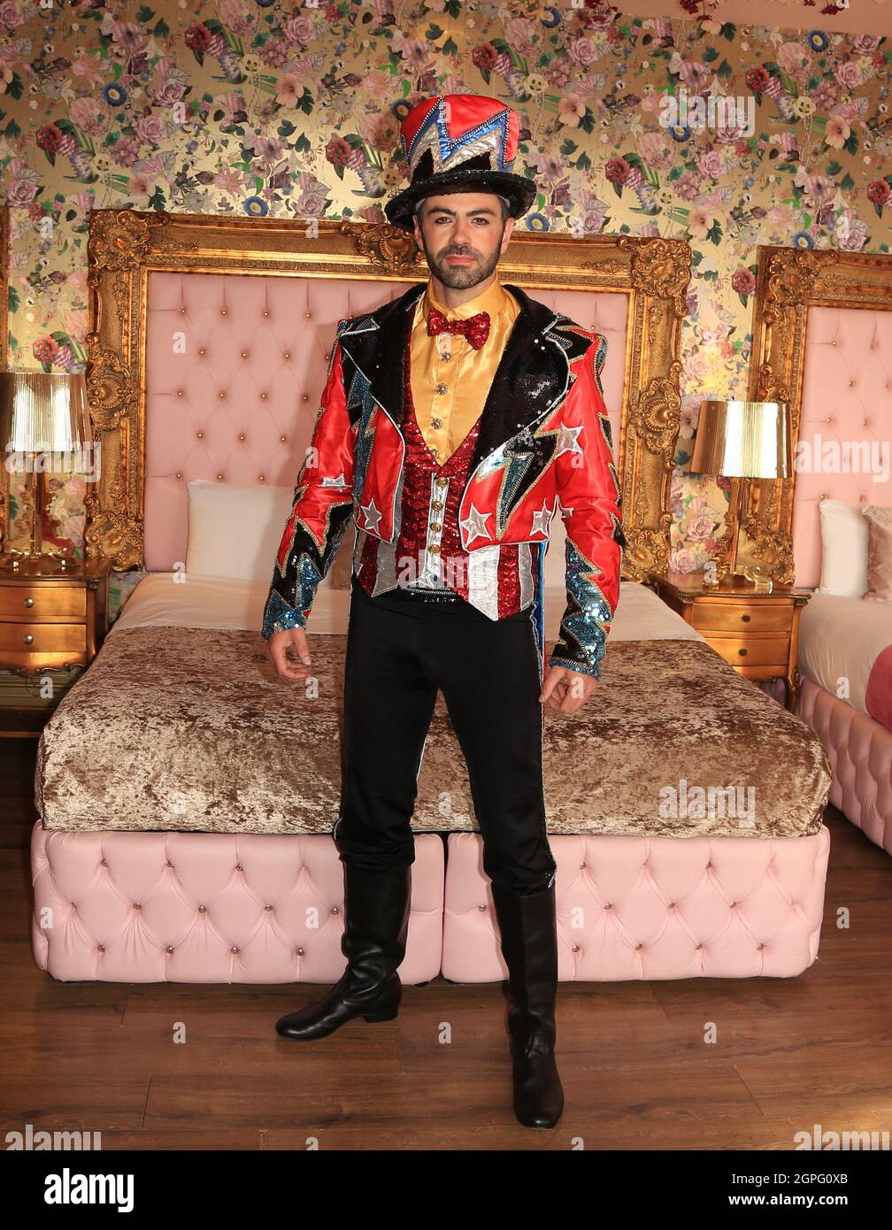 Hollyoaks David Tagg per apparire in pantomime a St Helens Foto Stock