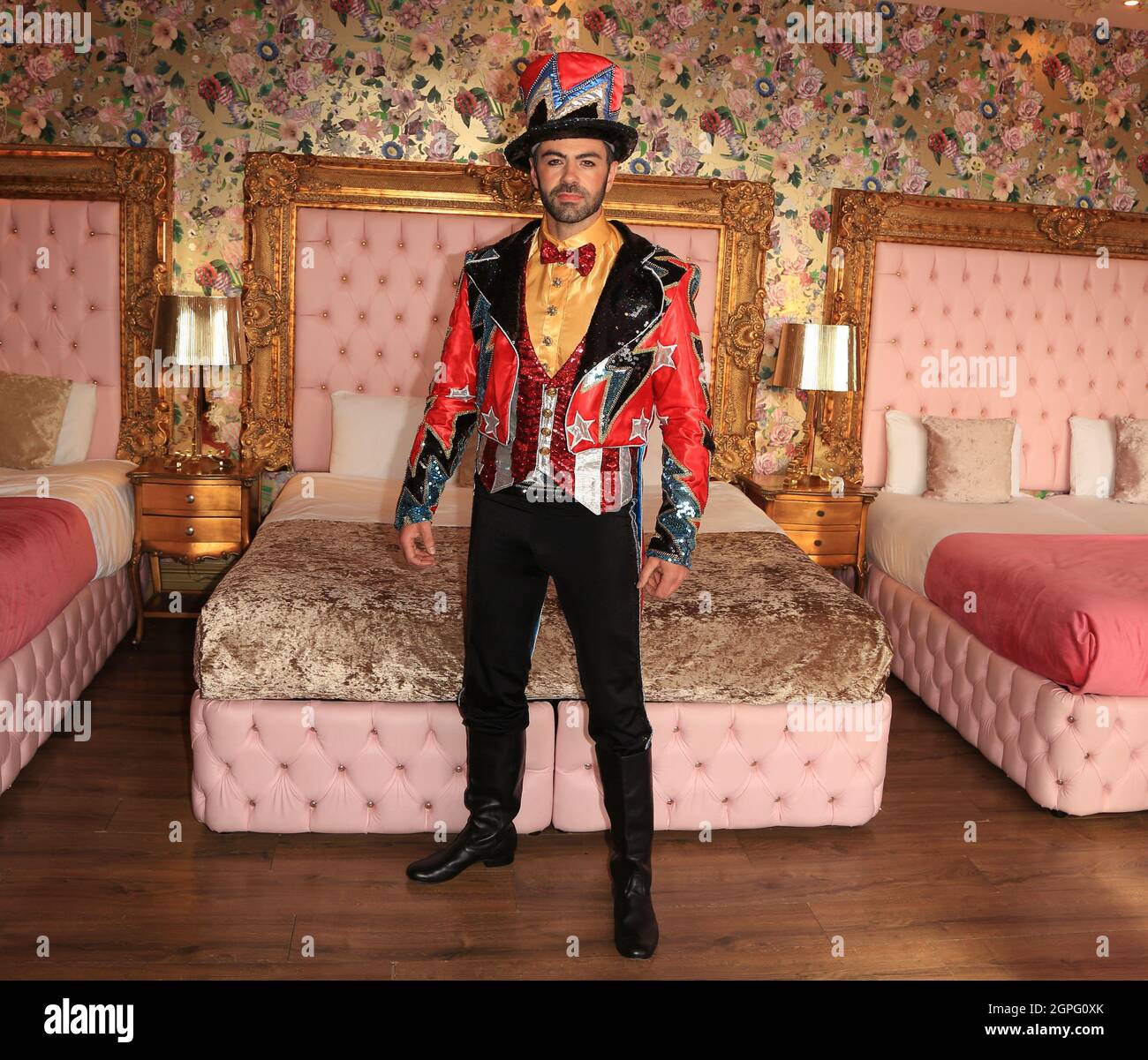 Hollyoaks David Tagg per apparire in pantomime a St Helens Foto Stock